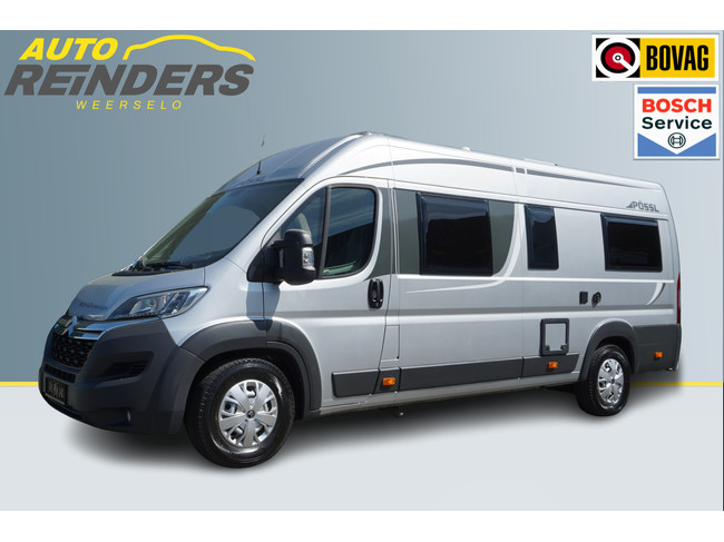 Pössl Roadcruiser 160cv Euro 6 + Lits simples/ Busbiker/ Climatisation/ Maxi/ Grand réfrigérateur/ Garantie !
