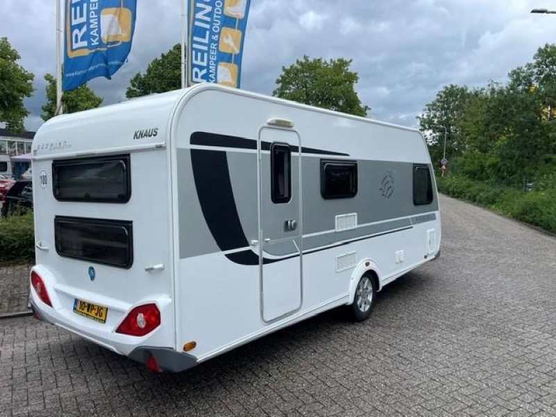 Knaus Sudwind 500 FDK Unico luifel, Hordeur,  foto: 1