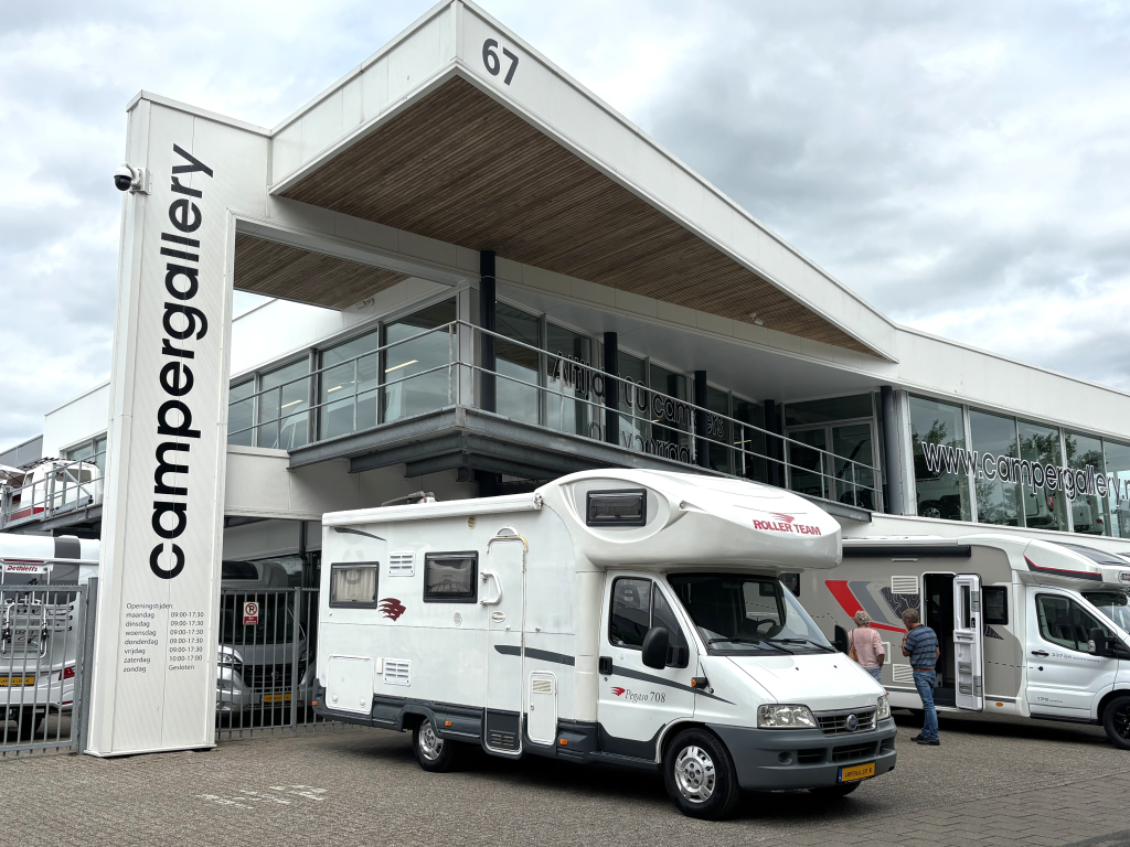 Adria Roller Team Pegasso 708 DWARSBED + ALKOOF 6 PERSOONS! KOOPJE