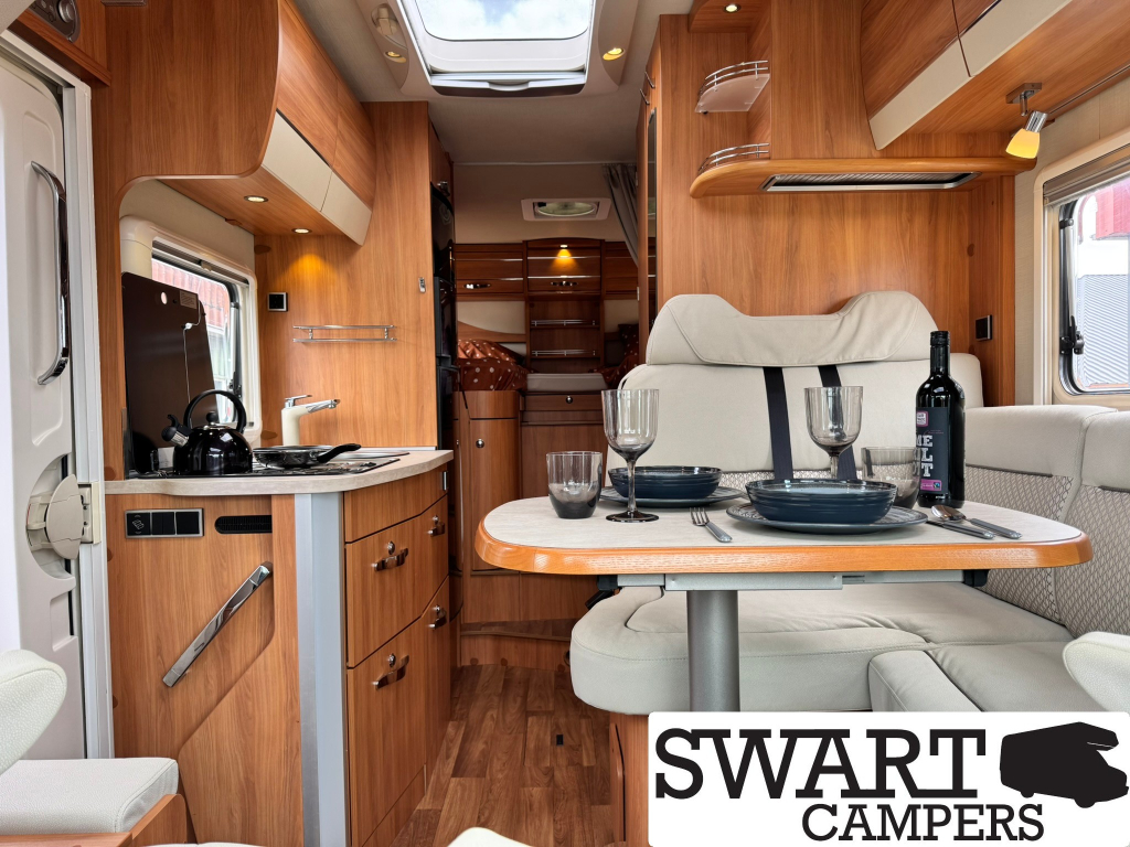 Hymer Tramp T 578 CL, single beds photo: 11