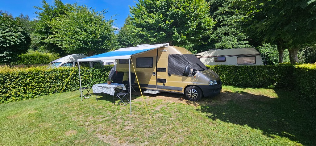 Furgoneta camper Fiat Ducato 2.3 JTD|6 metros|Aire acondicionado de techo|Cama fija