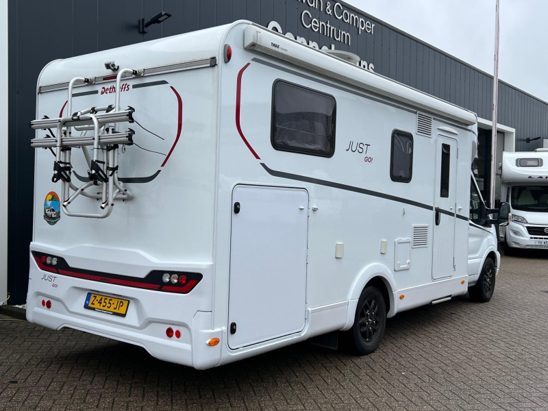 Dethleffs Just Go T 7055 EB Air conditioning, Lift bed, Bicycle rack photo: 4