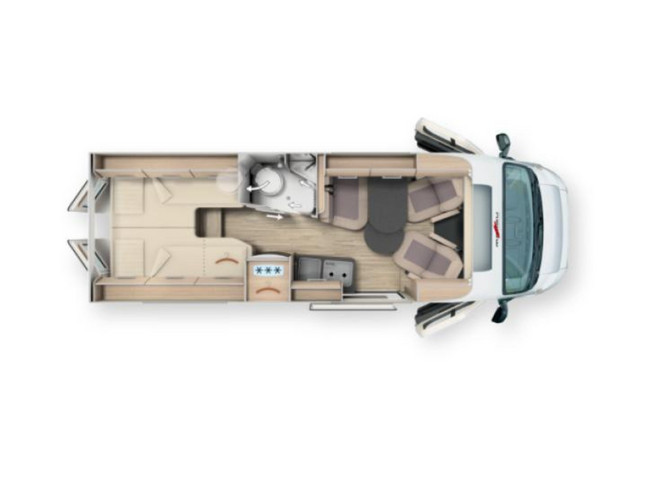 Malibu Van Comfort 640 LE Charming GT Skyview foto: 1