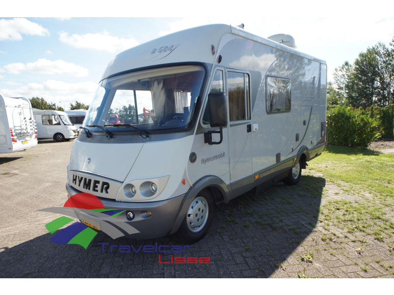Hymer B 584 Zonnepaneel/Dakairco  foto: 13