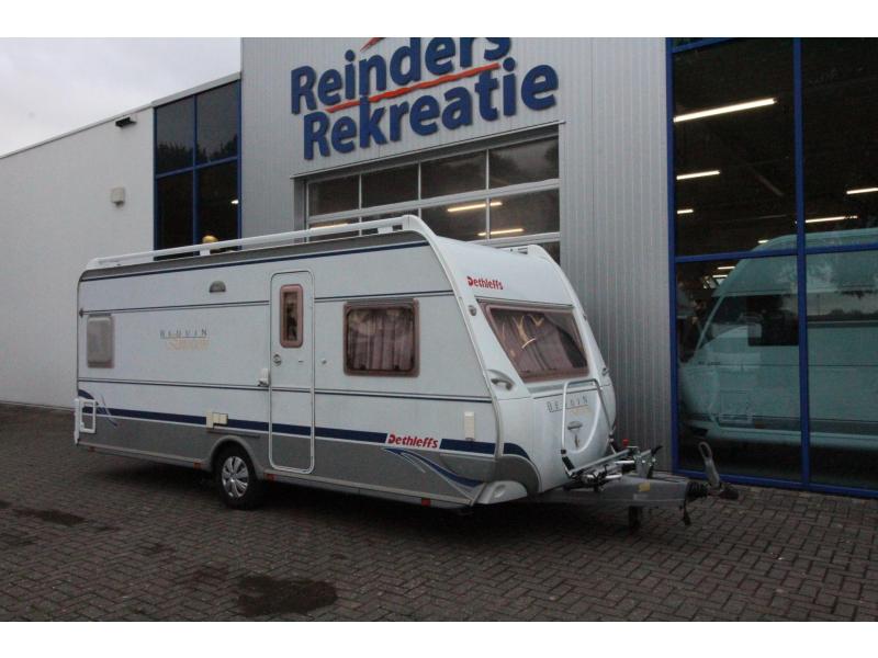 Dethleffs Beduin Emotion 515 DB Mover, Fietsenrek, Luifel 