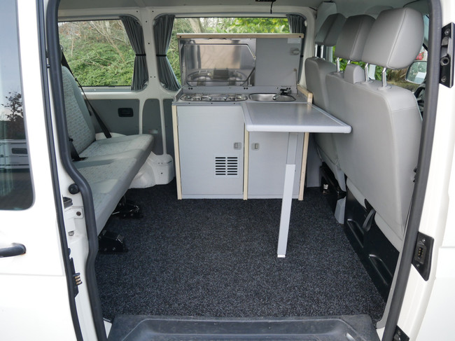Volkswagen T5 Transporter, camping-car de base, 6 places, approuvé camping-car !! photos : 7