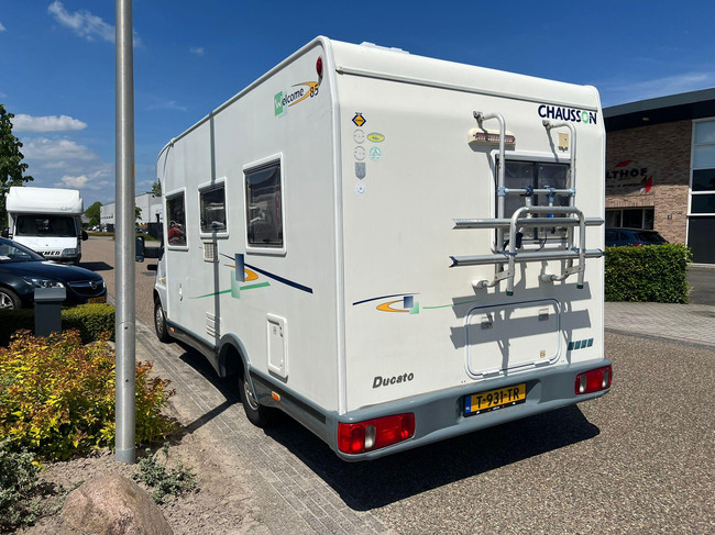 Chausson Fiat Ducato Bus | Fransbed | Cassetteluifel | Fietsenrek | Lattenbodem | Kachel foto: 6