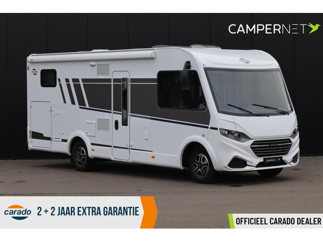 Carado I447 140hp Automatic | Pro+ Package | Drop-down bed | 2.15m Single beds! | 5 Seats | Separate shower | New from stock photo: 0