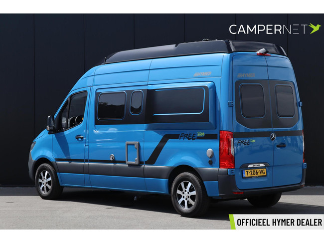 Hymer Free S 600 Blue Evolution 170pk Automaat | Hefdak | 5.93m | Adaptive Cruise | Bearlock | Zonnepanelen | Luifel | Lichtmetalen ve foto: 2