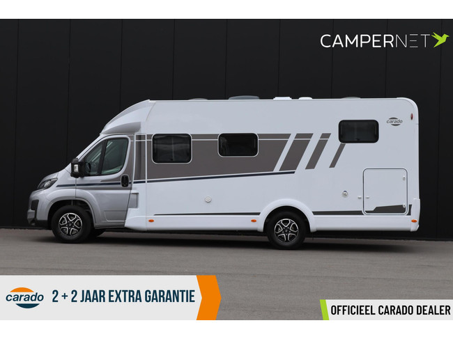 Carado T447 140 PS Automatik | Pro+ Paket | Hubbett | L&auml;ngsbetten | Getrennte Dusche | Markise | Neu ab Lager lieferbar | Foto: 2