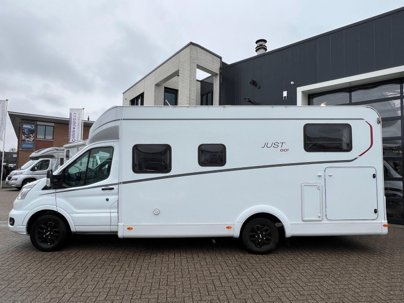 Dethleffs Just Go T 7055 EB Airco, Hefbed, Fietsenrek  foto: 6