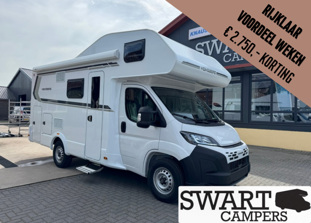 Weinsberg CaraHome 600 DKG, Automaat 6 personen Stapelbed Alkoof 