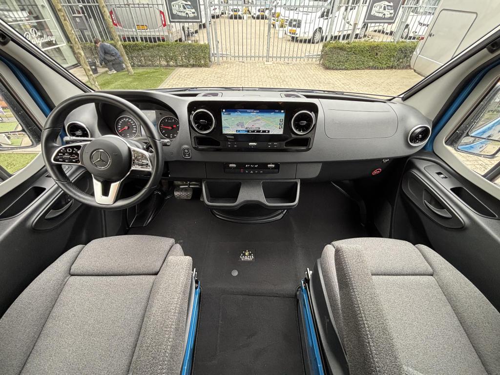 Hymer Free 600 S MERCEDES AUTOMAAT DWARSBED + HEFDAK 5.99M foto: 12