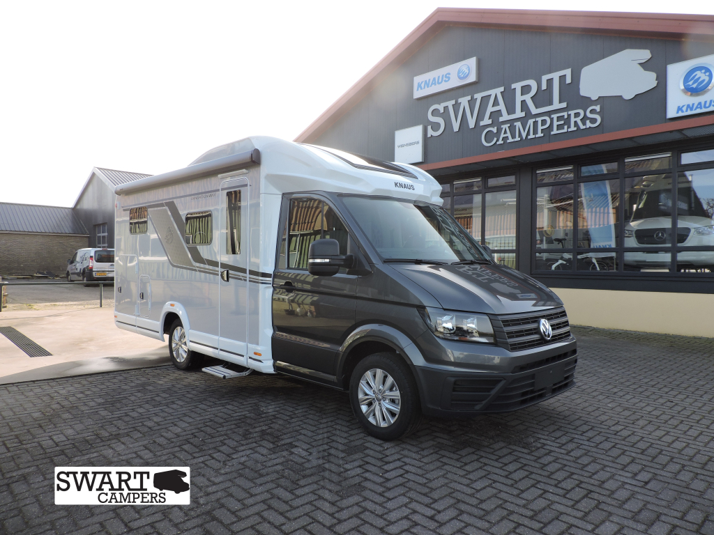 Knaus VanWave 640 MEG Vansation, 177 pk Crafter Automaat Lengtebedden