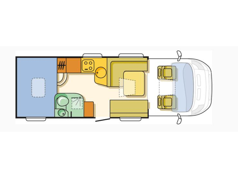 Adria Matrix M 680 SP 5 Gordeplaatsen!  foto: 22
