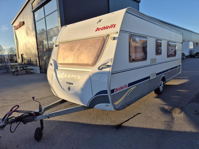 Dethleffs EN3 Enkele bedden, mover UNIEK aparte badkamer+ VT