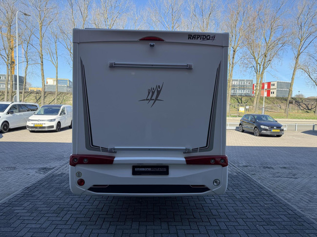 RAPIDO 686 F Euro6 Queensbed 2X Airco Zonnepaneel Luifel Fietsenrek foto: 9