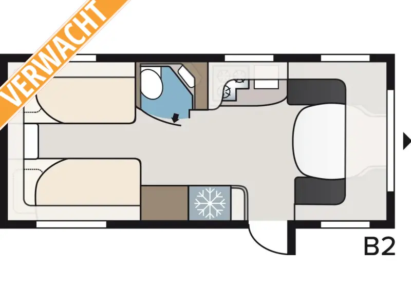 Kabe Royal 540 GLE Model 2026 - Nieuw
