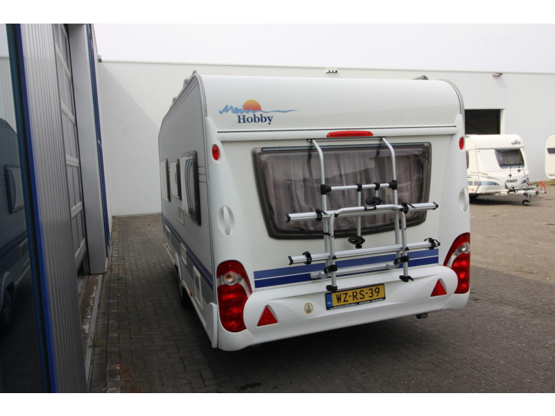 Hobby Excellent 460 UFE Mover Voortent Fietsenrek  foto: 4