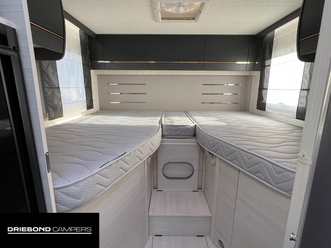 Chausson 627GA Premium 170HP Automatic Single Beds Drop-down Bed 2X Airco Awning photo: 2