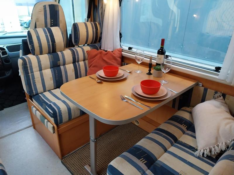 Hymer Hymermobil 544 B trekhaak en xxl koelkast  foto: 3