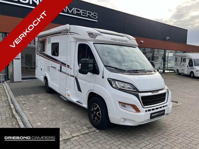 Weinsberg 600 MEG Pepper Edition 165PK Enkele Bedden Luifel Zonnepaneel Omvormer