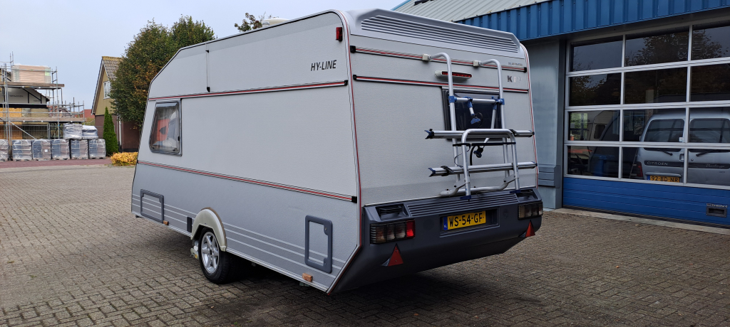 KIP Hy-line, met voortent, luifel en MOVER! foto: 4