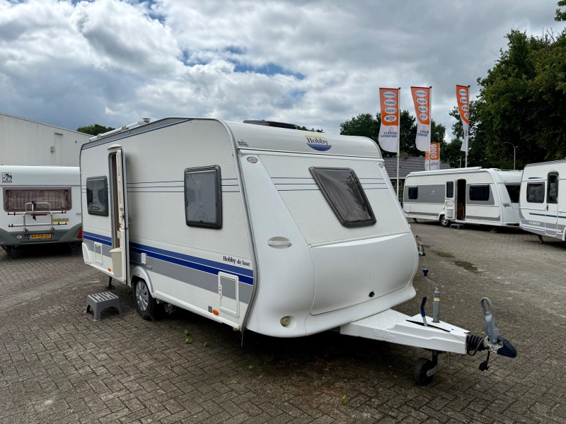 Hobby De Luxe 460 UFE mover fietsenrek voortent 