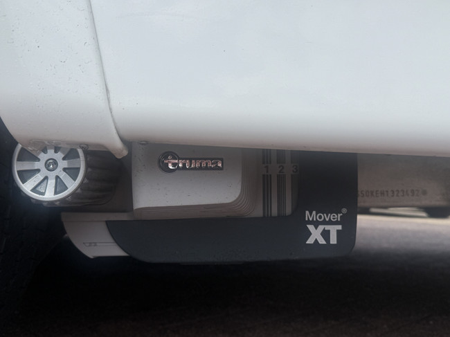 Fendt caravan BRILLANT 650 in nieuwstaat Queensbed  zakluifel Thule mover Truma xt hordeur leder tv dakairco truma groot dakluik oven  xxl koelkast foto: 9