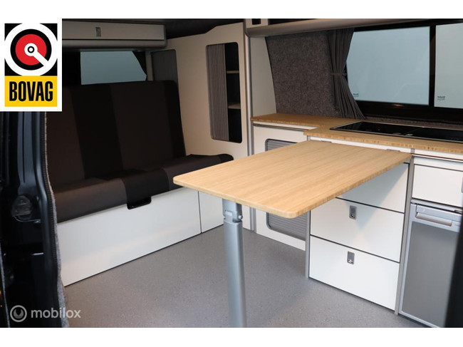 Volkswagen Transporter Buscamper 2.0TDI 140Pk DSG-7 Lang | California-look | 4-Pers | Breed-bed | Slaap-hefdak |TOPSTAAT photo: 2