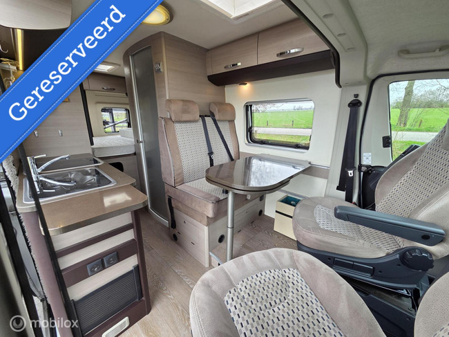 Hobby Vantana 60 Luxe buscamper 2016 ☆Solar, Euro-5, 148pk☆ foto: 8
