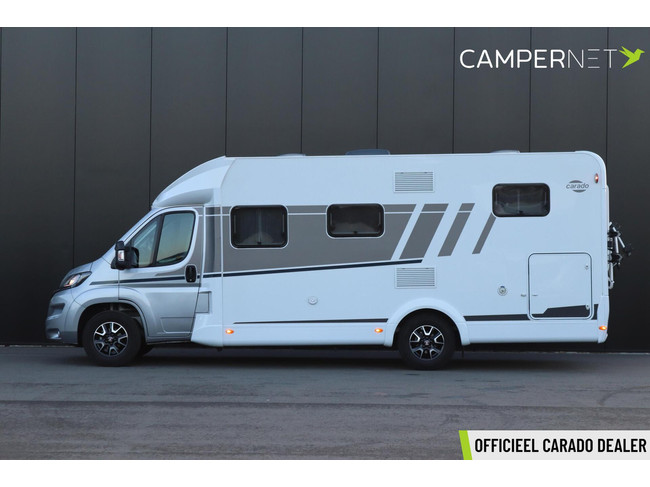 Carado T448 Pro+ 140 PS Fiat | 1. Besitzer | Original NL | L&auml;ngsbetten | Hubbett | Ger&auml;umige Aufteilung | Bearlock | Lift Fahrradtr&auml;ger | Foto: 2