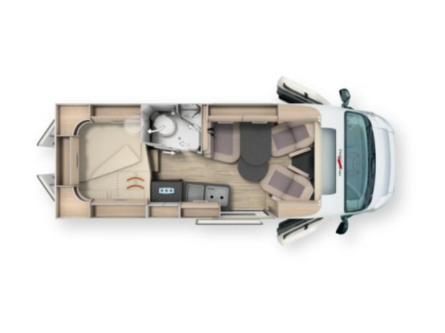Malibu Van Diversity 600 DB K Charming GT Skyview foto: 1