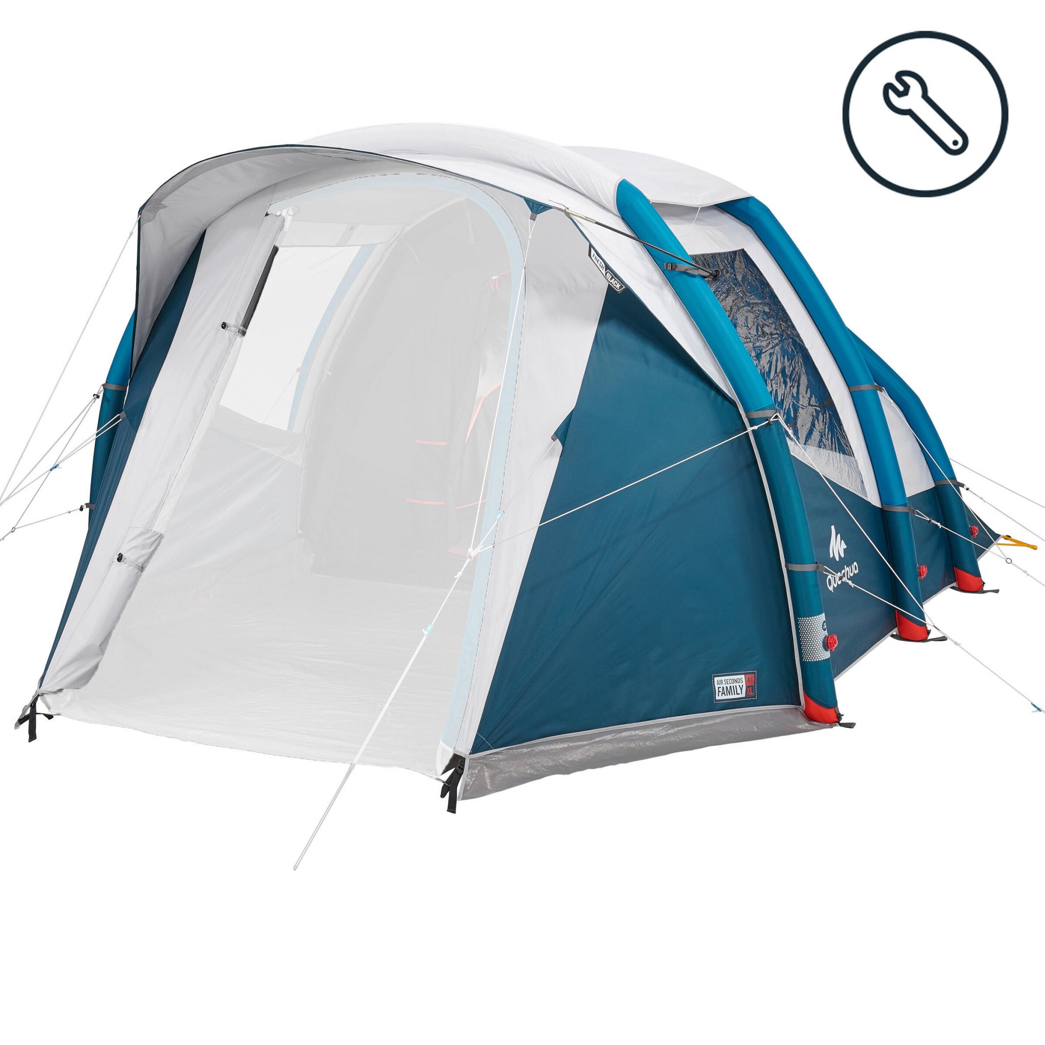 Tente Quechua Base Seconds 4.1 - D'occasion, Bon état