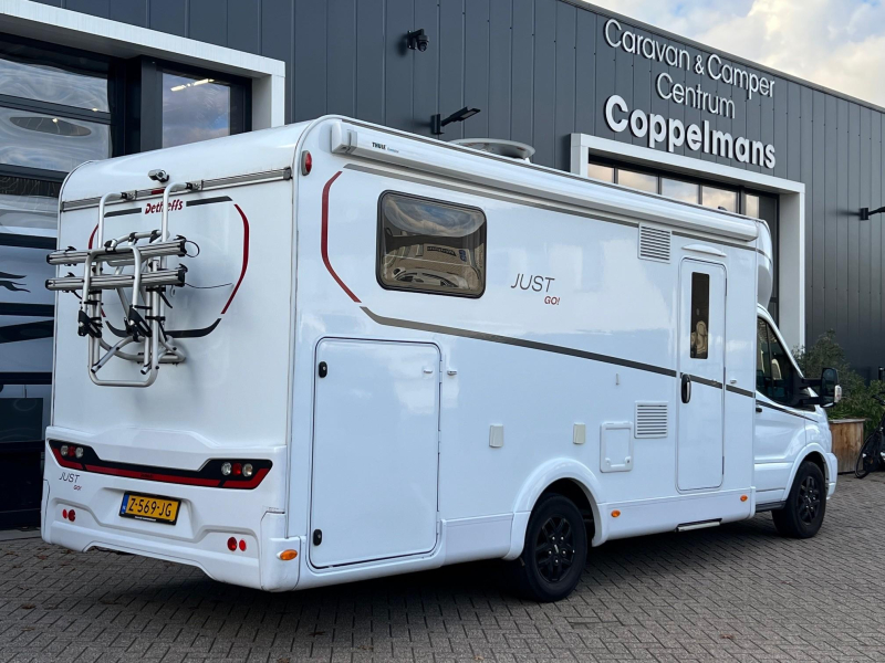 Dethleffs Just Go T 7055 EB automaat, schotel met tv  foto: 5
