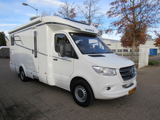 Hymer T585S Mercedes Aut.bj2022 Enkele Bedden+Hefbed 2xAirco foto: 3