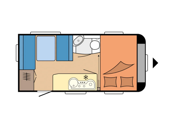 Hobby De Luxe Easy 440 SF foto: 1