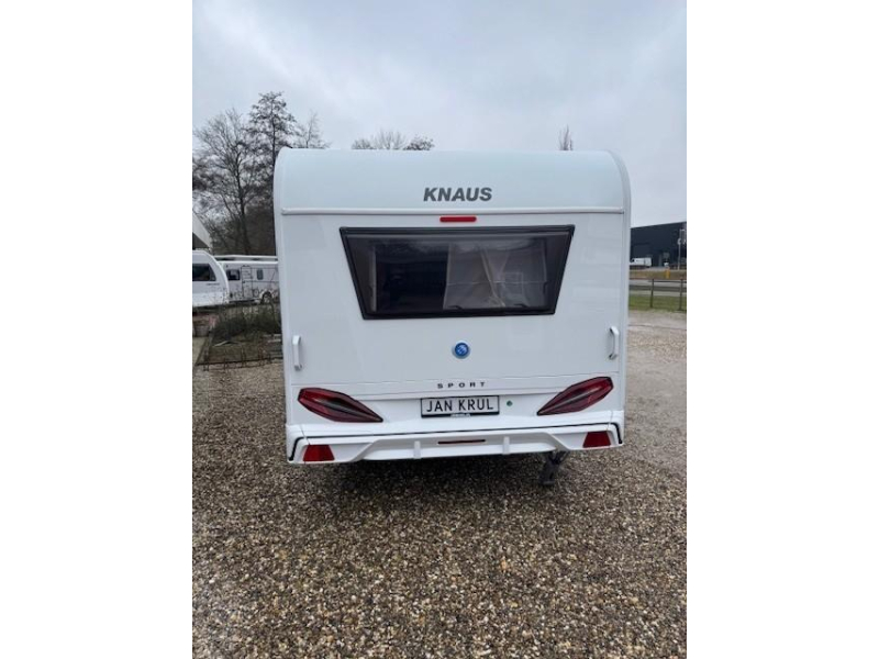 Knaus Sport 450 FU franz&ouml;sisches Bett Sackmarkise Foto: 7