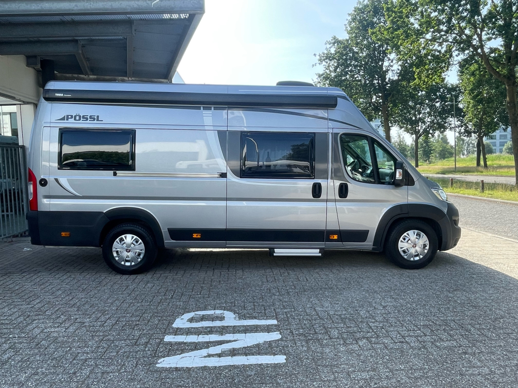 pössl ROADCRUISER XL ENKELE BEDDEN VERHOOGD TREKHAAK foto: 3