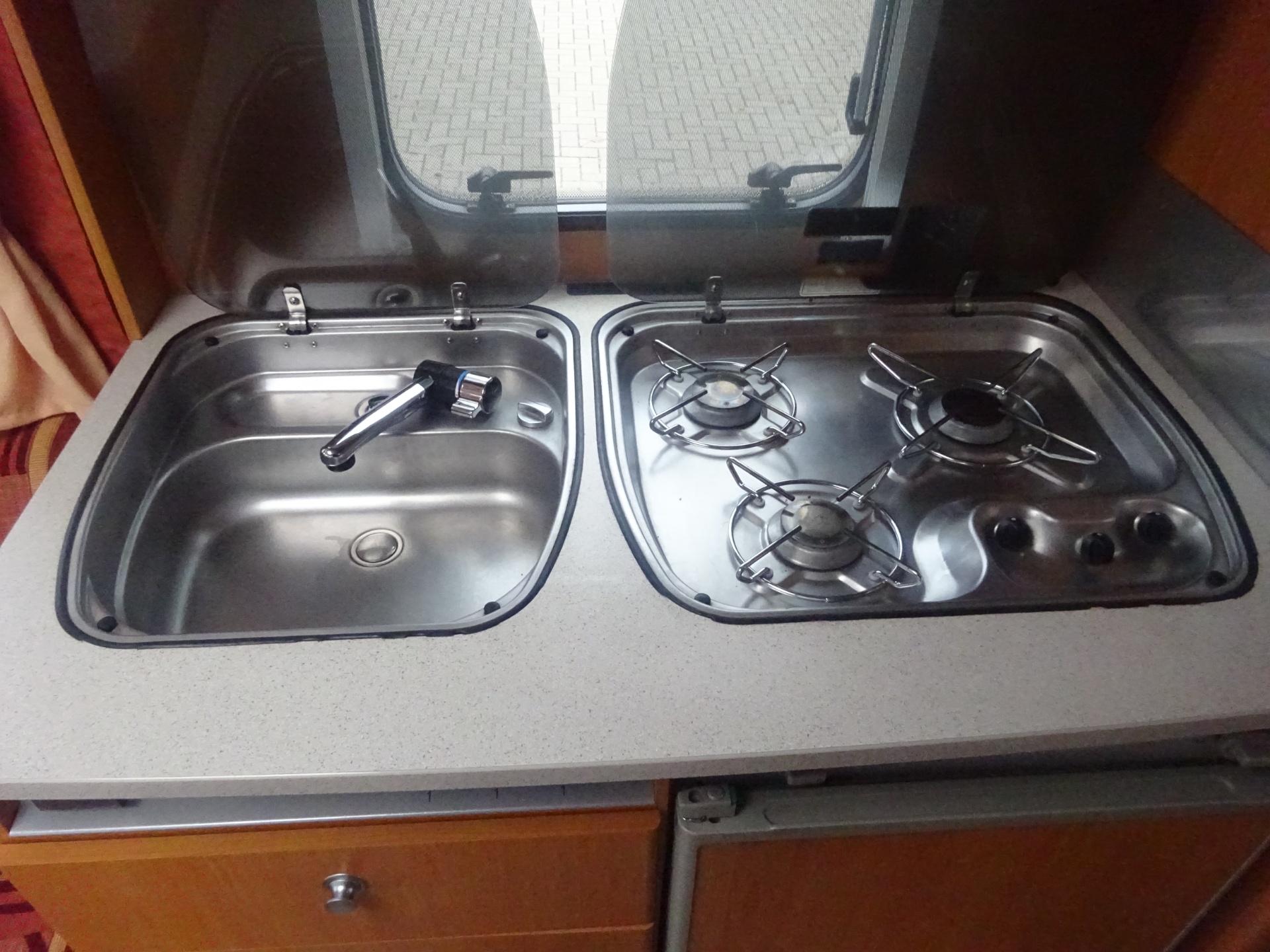 Dethleffs Tourist 450 Enkele Bedden+Mover #LICHTGEWICHT# foto: 22