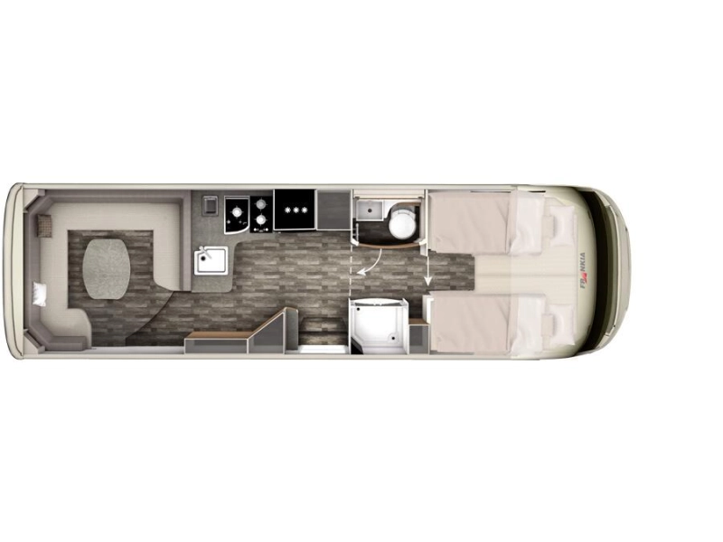 Frankia Platin I 8400 PLUS Mercedes Round Seat 190HP photo: 17