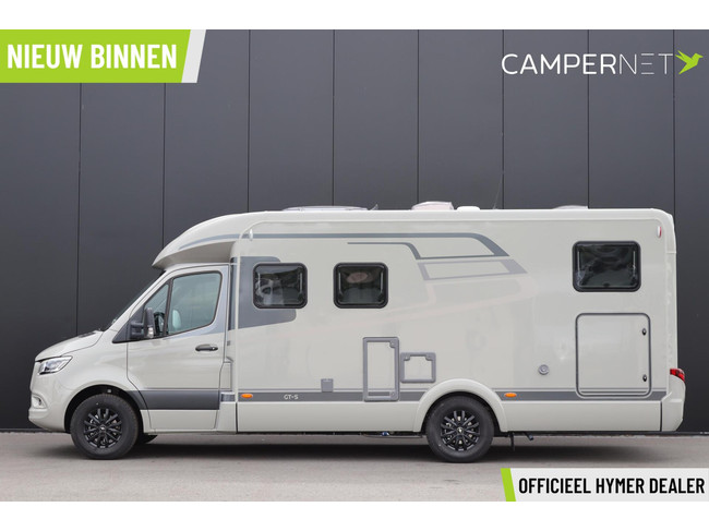 Hymer GT-S 685 170pk Automaat | Face to Face | Oven | Dieselverwarming | Winterpakket | Gescheiden Douche | Lengtebedden | Nieuw uit v foto: 2
