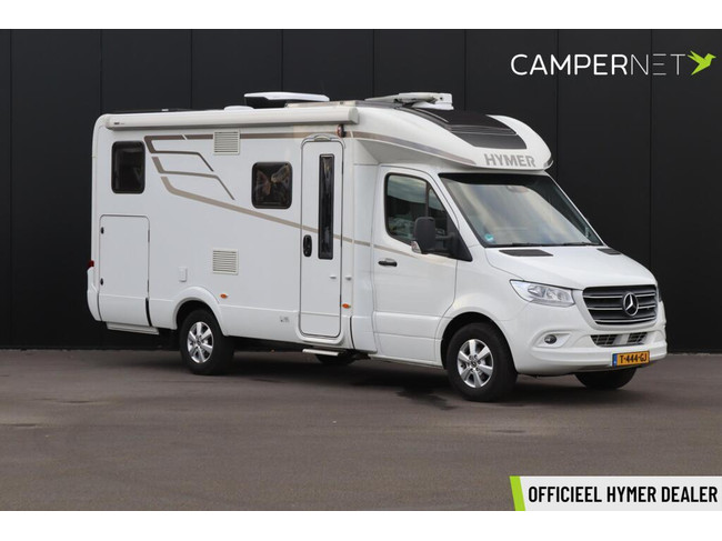 Hymer BMC-T 580 177pk Automaat | Lengtebedden | LPG installatie | Dakairco | Zonnepanelen | Hymer SLC Chassis | Fietsenhouder | Bearlo