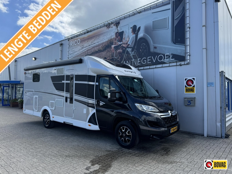 Sunlight T 68 Adventure Edition Lengtebedden / Hefbed