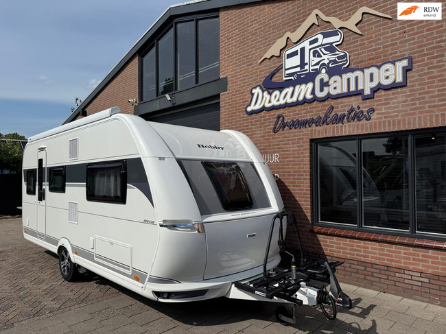 Hobby Maxia 495 UL 2023! Luifel Mover Fietsendrager Nieuwstaat!