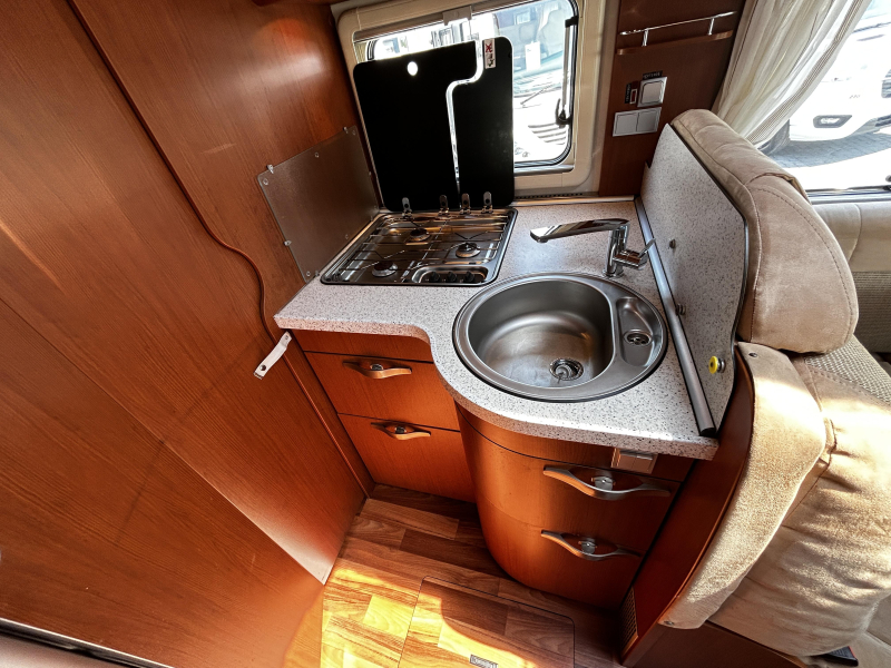 Hymer B594 Dwarsbed/Hefbed/2011/6.9M  foto: 17