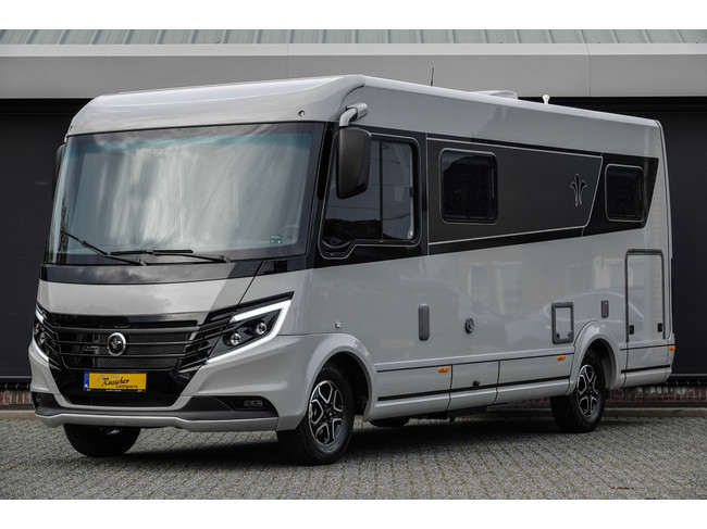 NIESMANN BISCHOFF iSmove 6.9 E 180Pk Automaat | Eifelgrijs | Lengtebedden