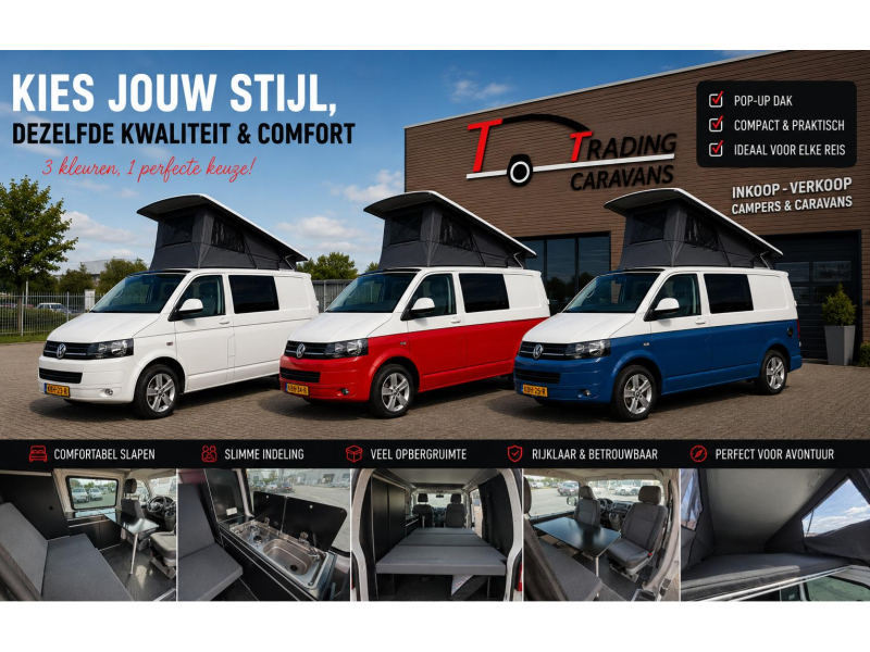 Volkswagen T5 2 TDI 4 persoons hefdak 2014