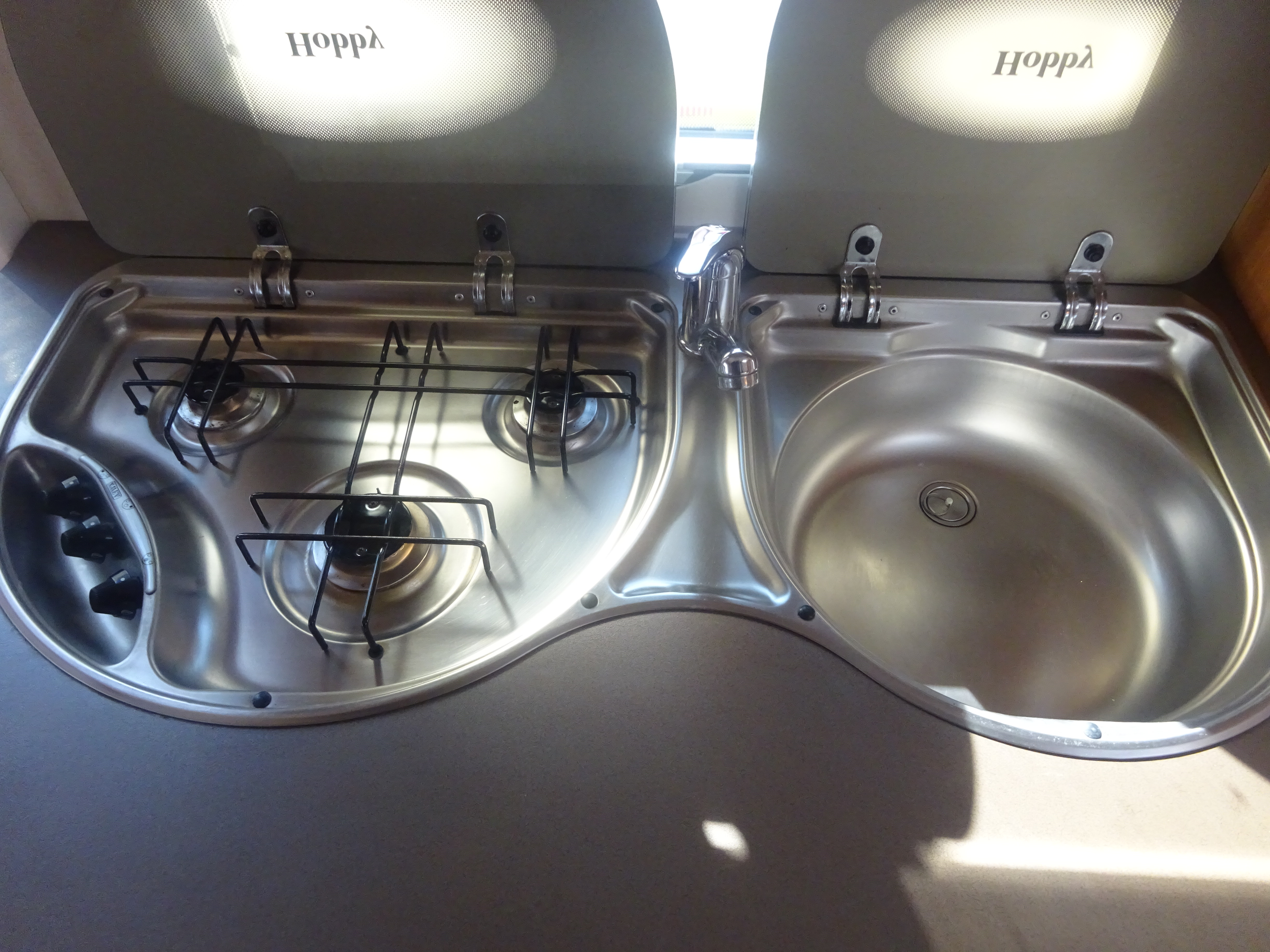 Hobby De luxe 460 LUEnkele Bedden+Rondzit+Mover foto: 17