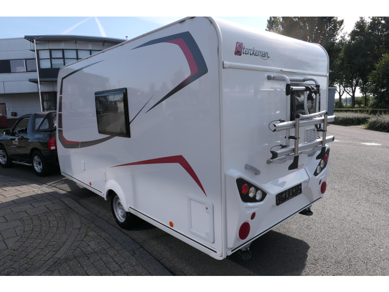Sterckeman Easy Comfort 420 CP luifel en fietsendrager  foto: 3